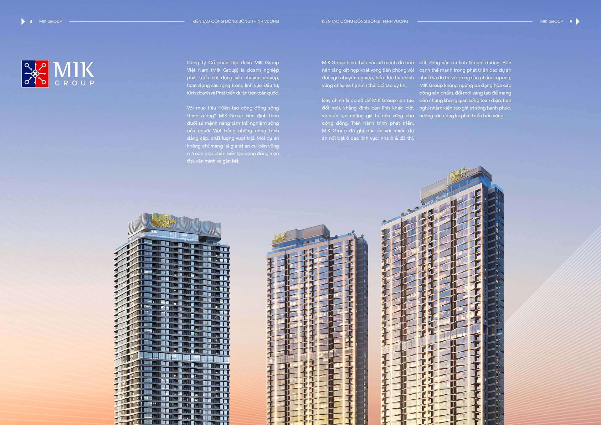Giới thiệu tổng quan tập đoàn MIK Group