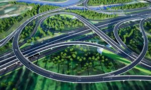Toàn cảnh khu vực đường liên cảng Cát Lái