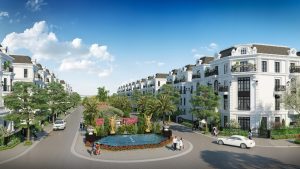 Phối cảnh khu nhà phố Imperia Sensa Park